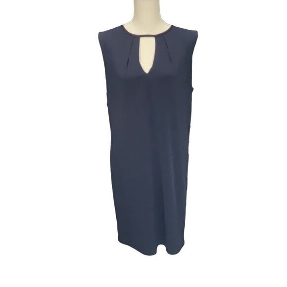 Kut from the Kloth Dresses & Skirts - Kut from the Kloth Navy Shift dress Lined V Neck V Back Sleeveless Size 8